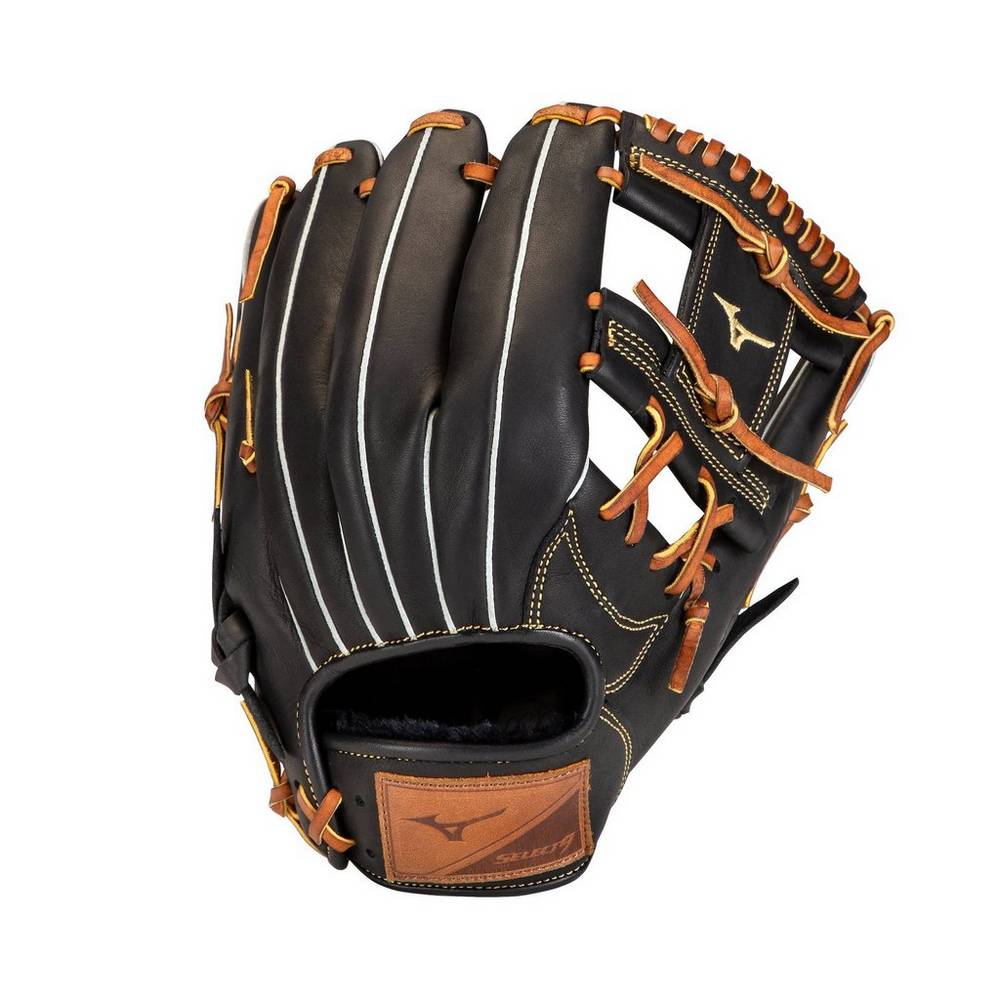 Mizuno Select 9 Infield 11.25" - Bayan Eldiven - Siyah/Kahverengi Türkiye (JZLGVE-013)